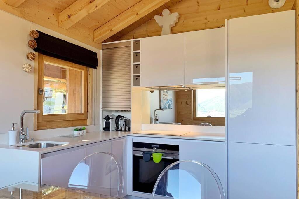 فيلا Le Koya : Chalet De Prestige A Bolquere Pyrenees 2000 المظهر الخارجي الصورة