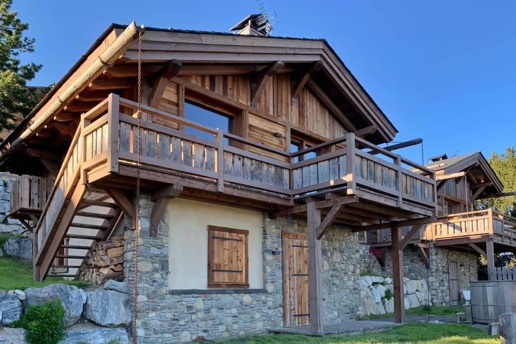 فيلا Le Koya : Chalet De Prestige A Bolquere Pyrenees 2000 المظهر الخارجي الصورة