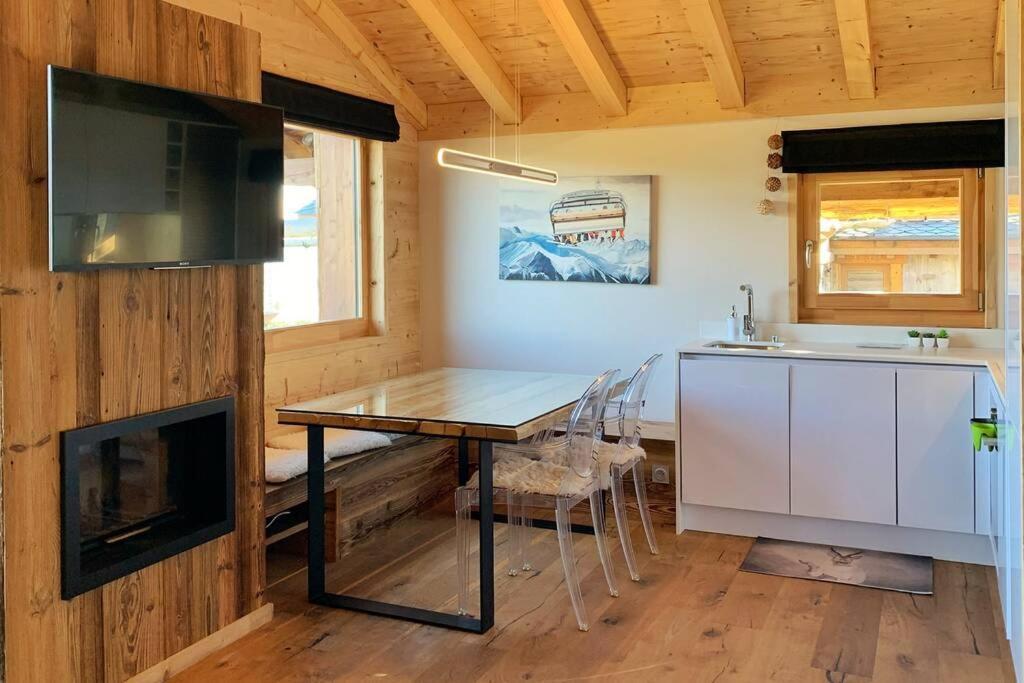 فيلا Le Koya : Chalet De Prestige A Bolquere Pyrenees 2000 المظهر الخارجي الصورة